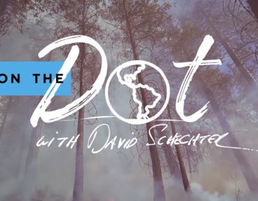 Title screen for CBS News production, On The Dot.