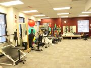 Elias in clinic with patient