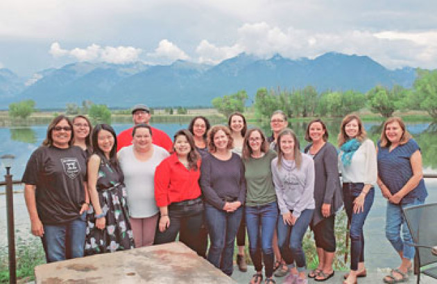 A group of 15 people