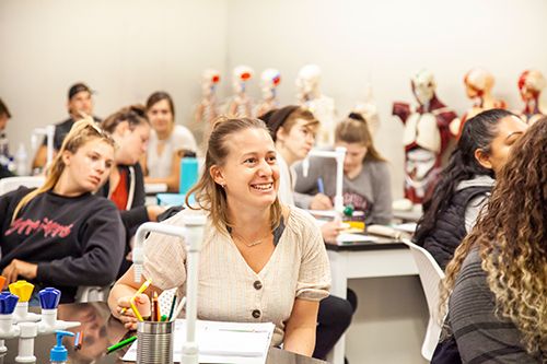 Healthcare students at UM