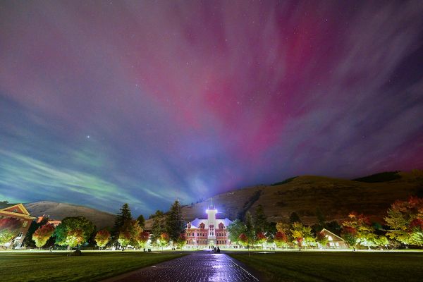 Main Hall on the University of Montana campus