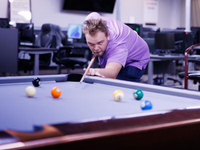 balls on a table 