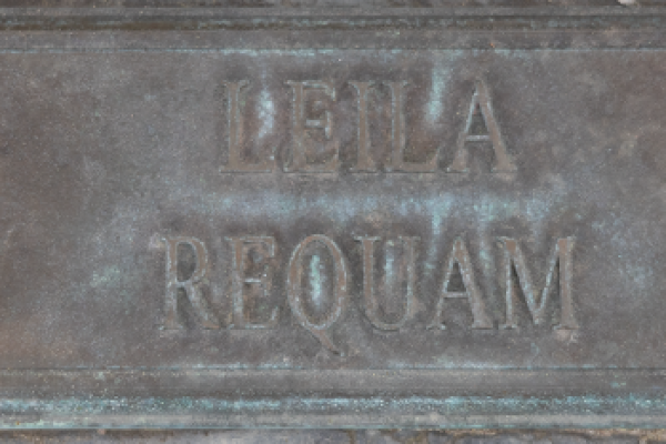Name marker for Leila Requiem
