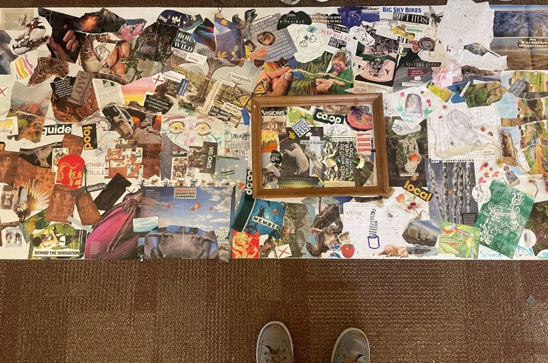 Collage done by students