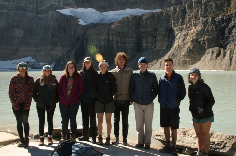 Students in Glacier