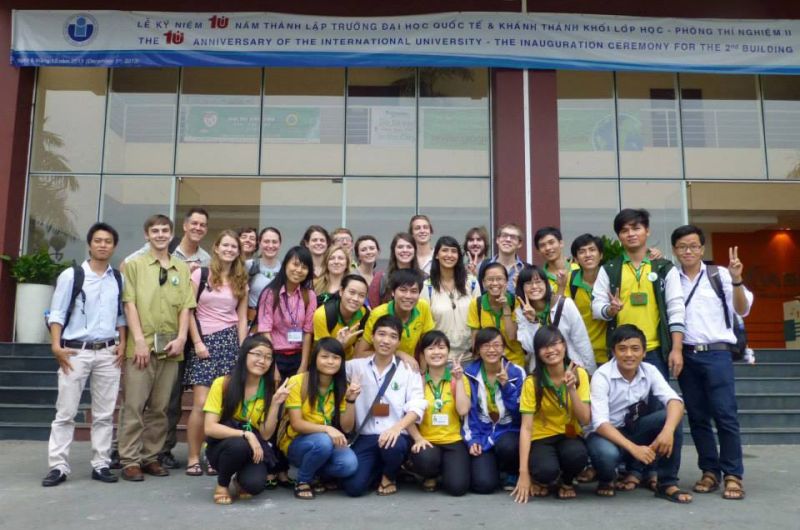 Group photo of students