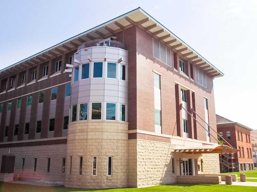 UM's Journalism Building as seen from outside