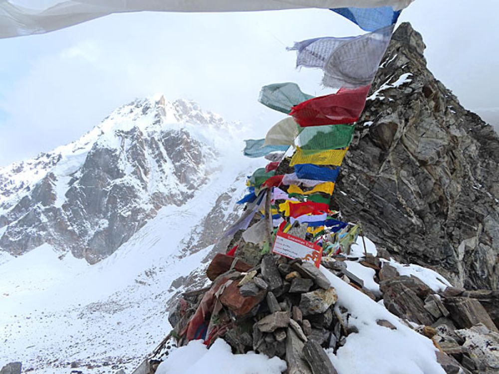 An image of a mountain scene in Bhutan