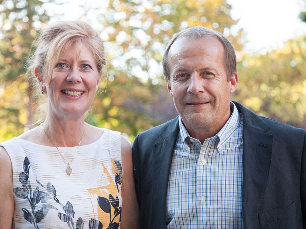 A picture of Julie and Summerfield Baldridge