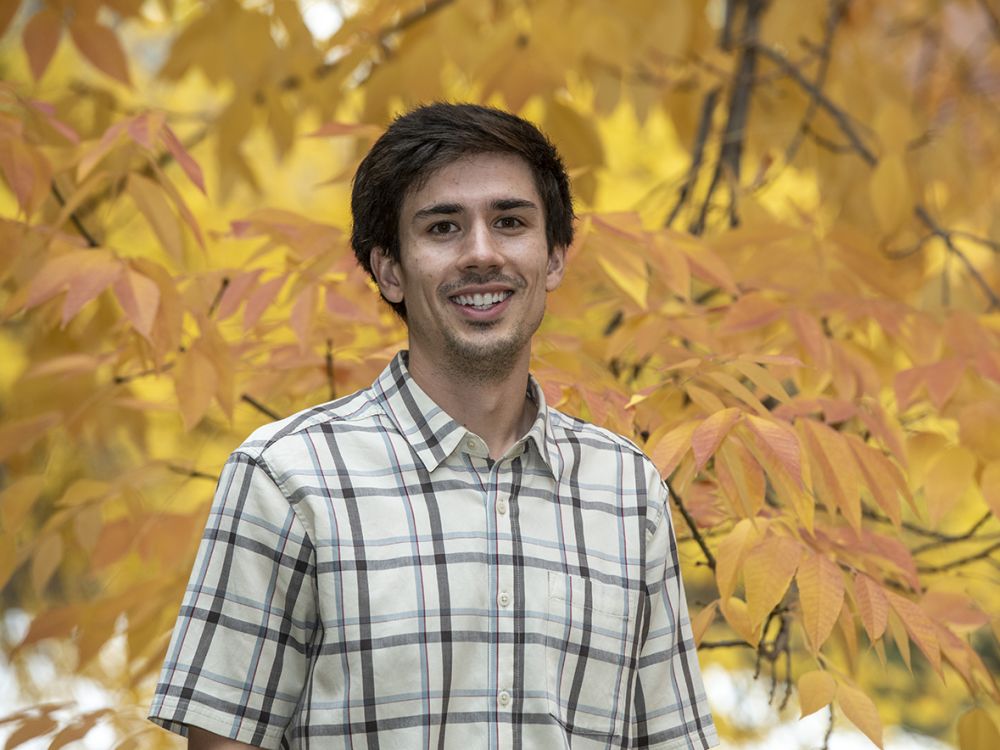 Photo of graduate student who won DOE award