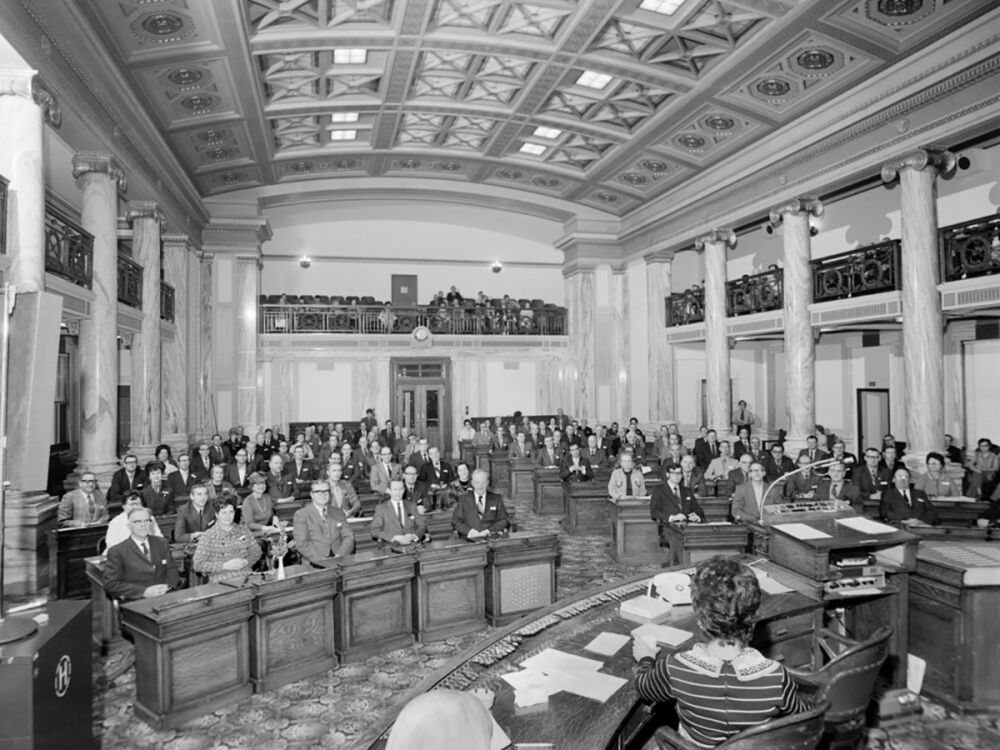 Photo from the 1972 �����ؿ� Constitutional Convention