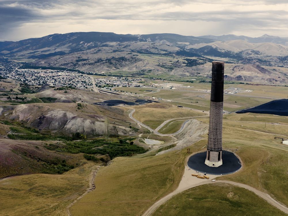 Overhead photo of Anaconda stack