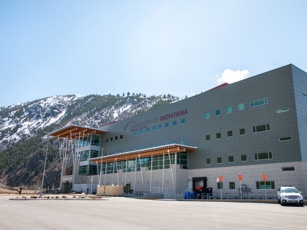 Missoula College with Mount Sentinel