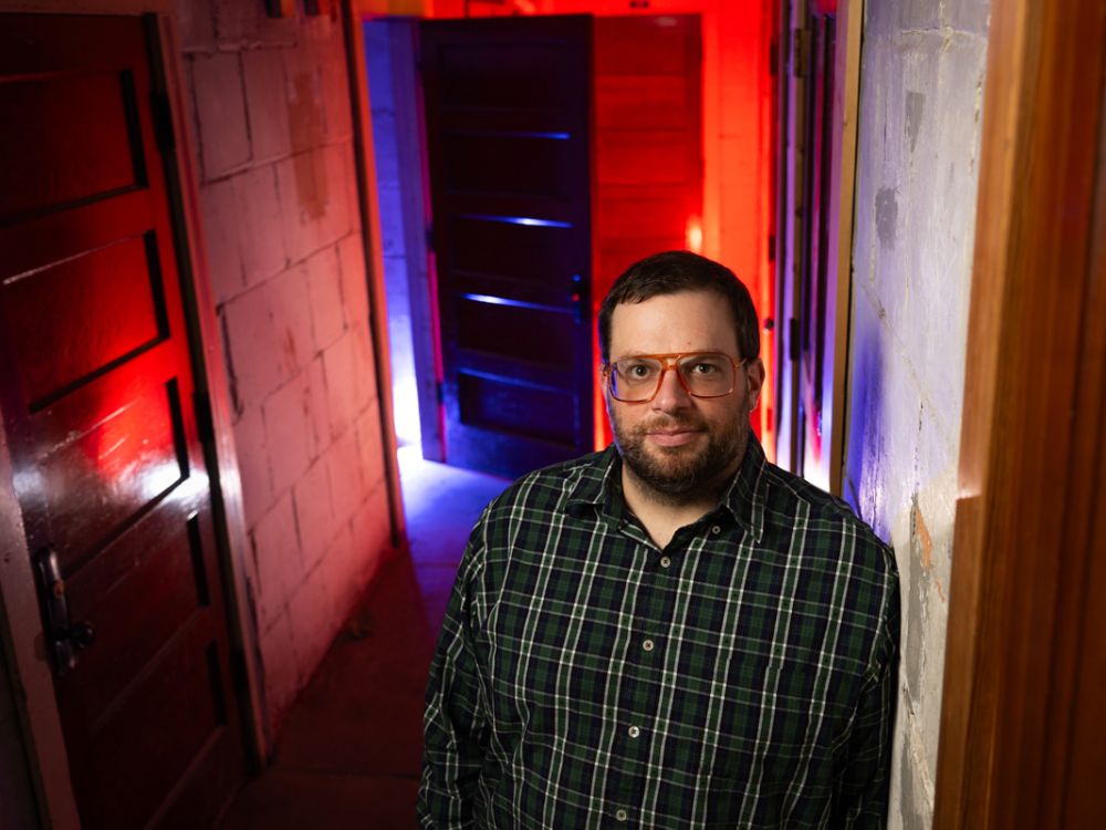 An image of UM Philosophy Professor Matt Strohl. 