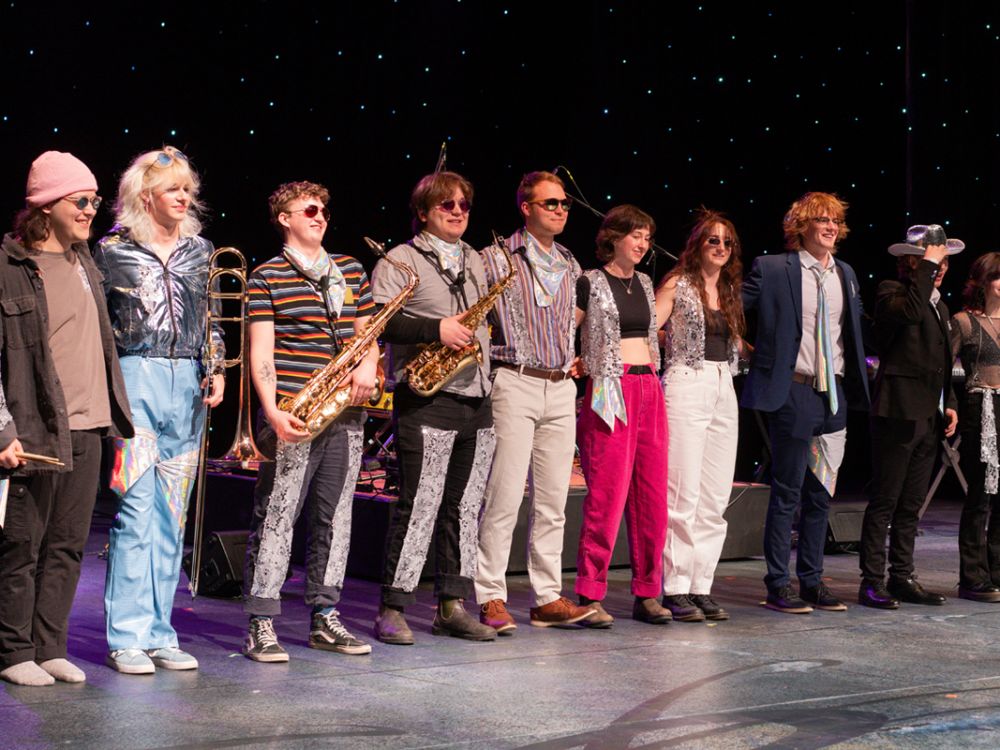 A photo of UM students participating in the event during a prior year. 