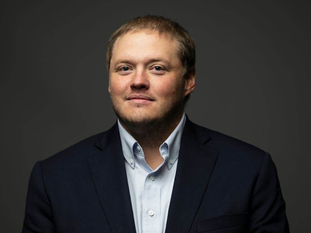 A headshot of UM CIO Zach Rossmiller.