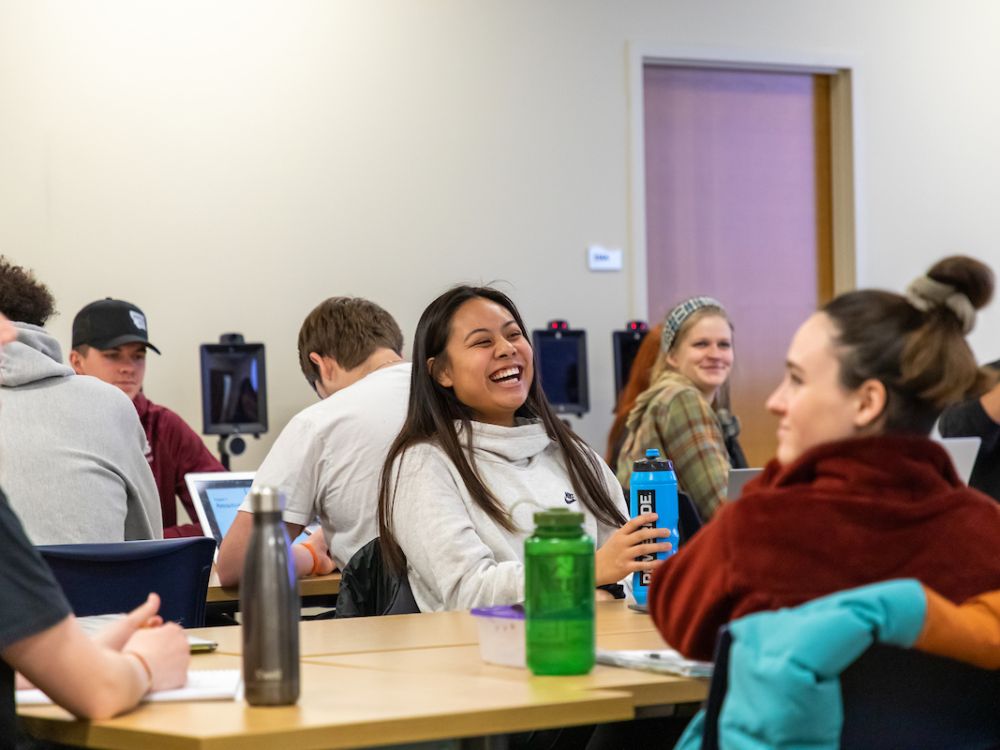 A counselor education class at the 91��Ԫ.