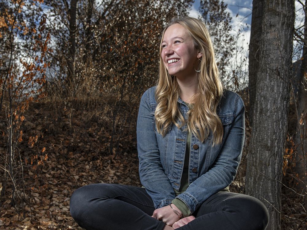 UM student Haley VonGoedert 