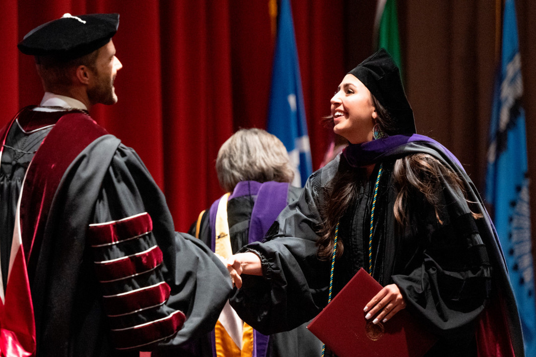 students graduating from law school