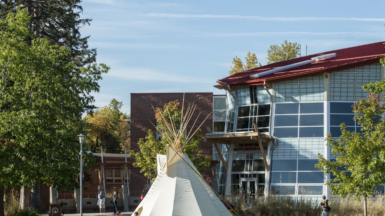 A lodge on the oval is set up signed up with the PFNAC, both facing east