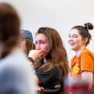 Students in a classroom