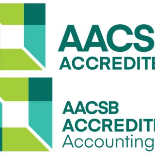 AACSB Accreditation logos for business and accounting