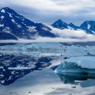 water and ice in greenland