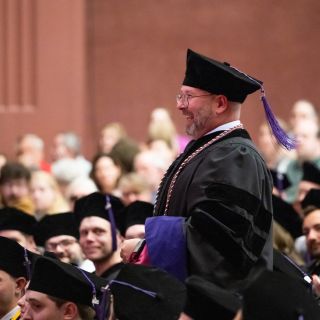 students graduating from law school