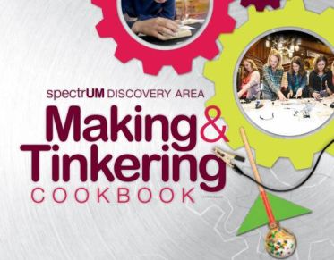 spectrUM's Making and Tinkering Cookbook cover