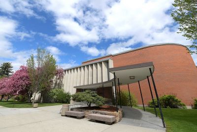 A picture of UM's Music Building