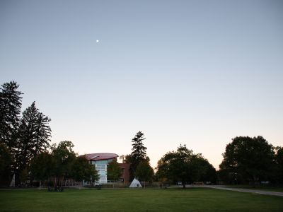 Payne Center sunrise