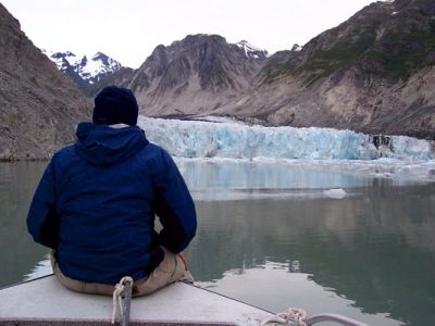 Calving glacier, Glacier Bay, AK
