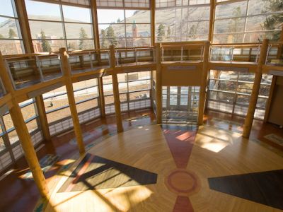 Inside of the Payne Native American Studies building