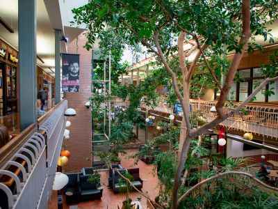 Inside the University Center 