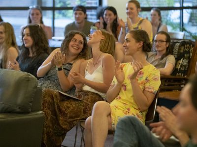 Audience at symposium 