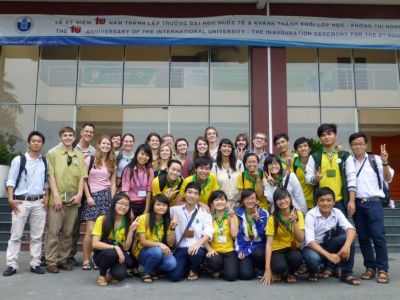 Group photo of students