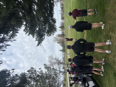 Griz Golf Club Teeing Off