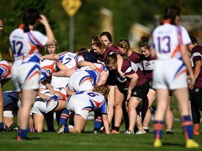 Griz Women's Rugby Scrum