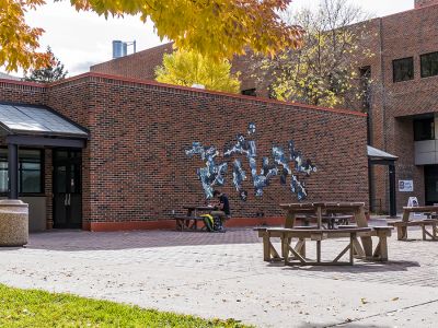 Above the Urey Underground Lecture Hall