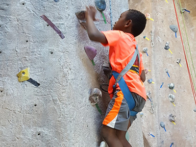  Rock climbing