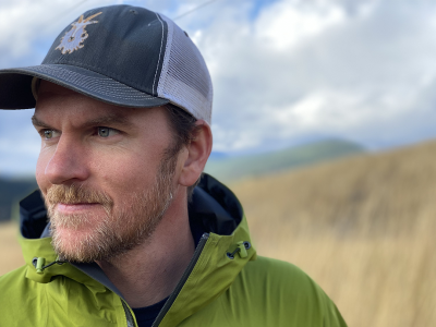 Simon Buzzard close up