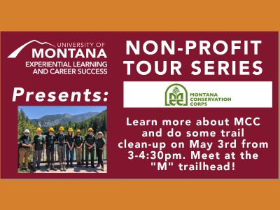 ELCS Non-Profit Tour Series Presents: Montana Conservation Corps