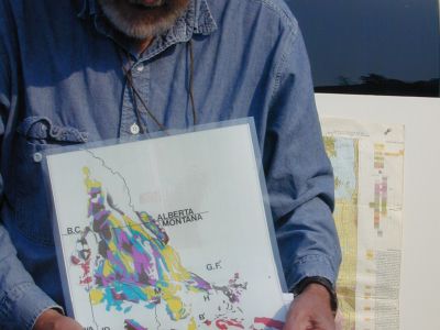 don holding a diagram