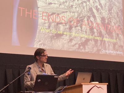 Lecture by Christopher Schaberg