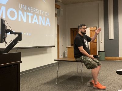 Lecture by Sterling Holywhitemountain