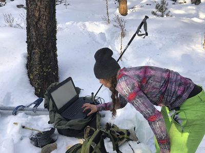 Downloading transducer data in Lubrecht