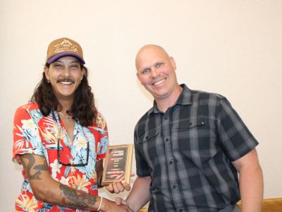 Alejandro Rosales (pictured) was the recipient of the Brian Sharkey Award (2025)
