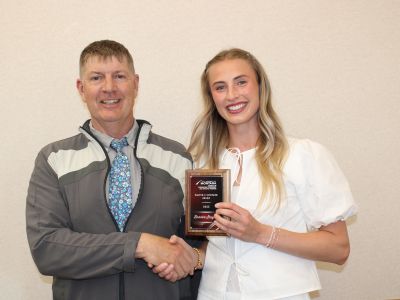 Brooke Stayner (pictured) was one of two recipients of the Walter C Schwank Award (2025)