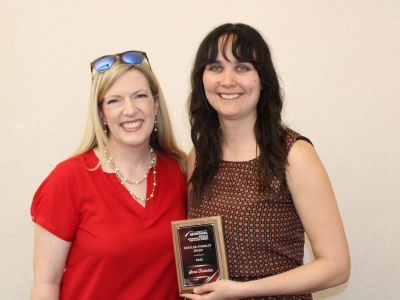 Sara Trotchie (pictured) was one of the two award recipients for IPAT's Hertler-Stoodley award (2025)