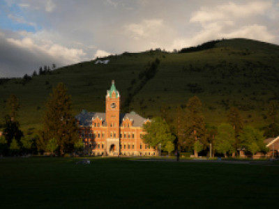University Hall from the Oval